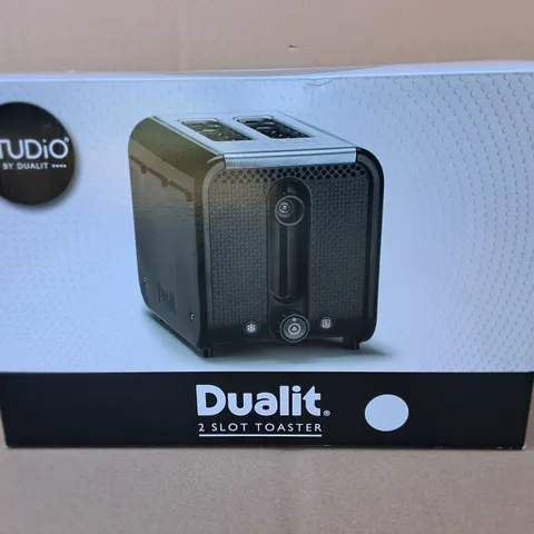 BOXED DUALIT 2-SLOT TOASTER - BLACK