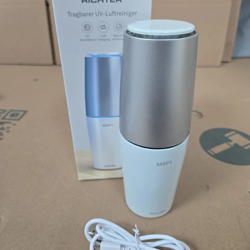 RICHTER MSP1 PORTABLE UV-C AIR PURIFIER