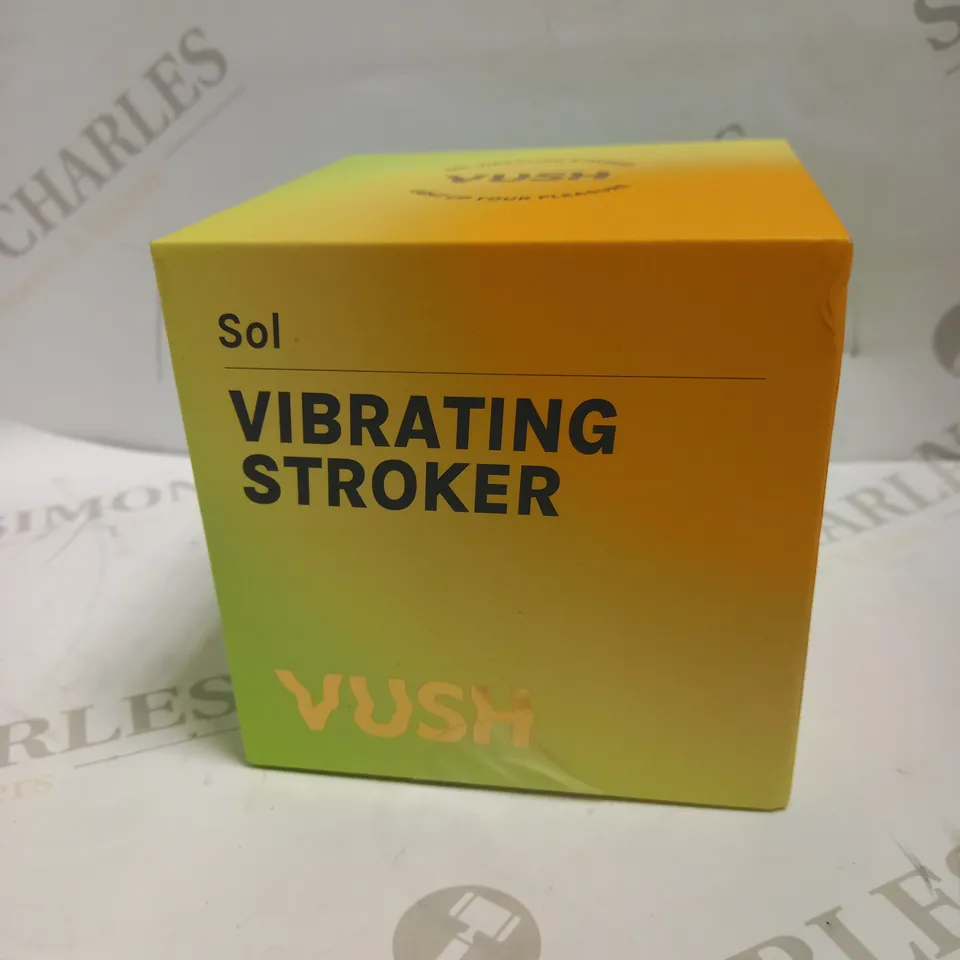 SEALED VUSH SOL VIBRATING PENIS STROKER