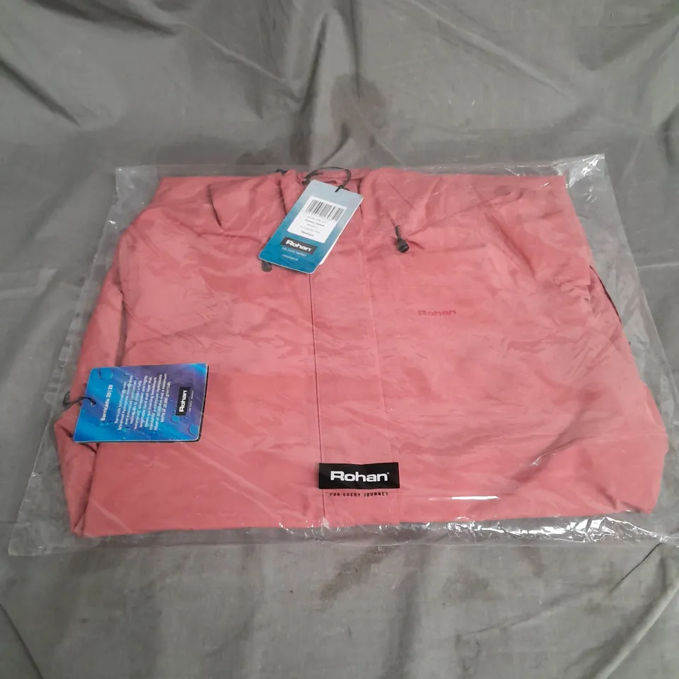 BAGGED ROHAN WOMENS KENDAL JACKET IN SUNSTONE PINK SIZE M