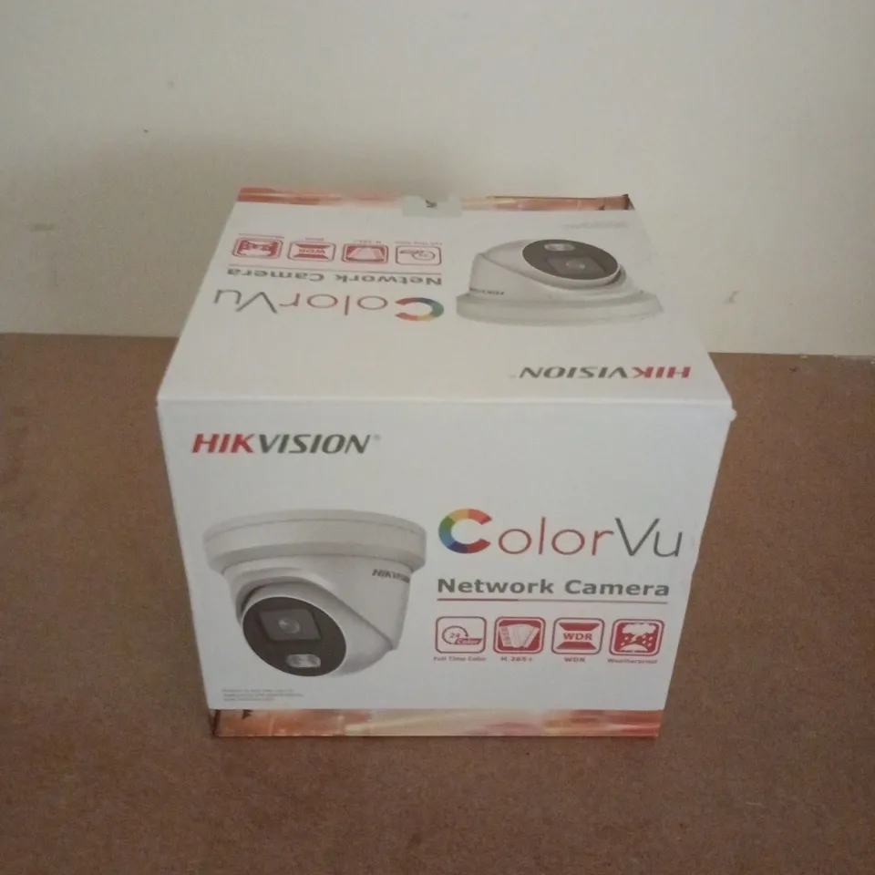 BOXED HIKVISON COLORVU NETWORK CAMERA