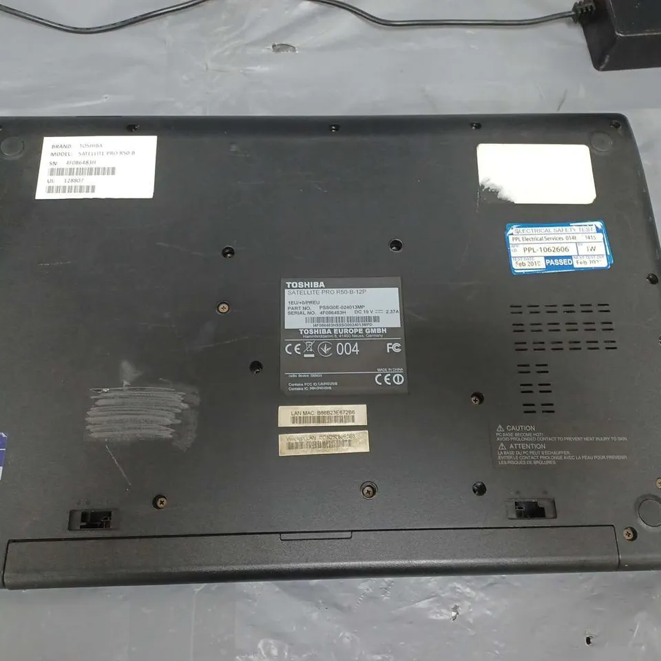 TOSHIBA SATELLITE PRO R50-B 15 INCH I3-4005U 1.70GHZ