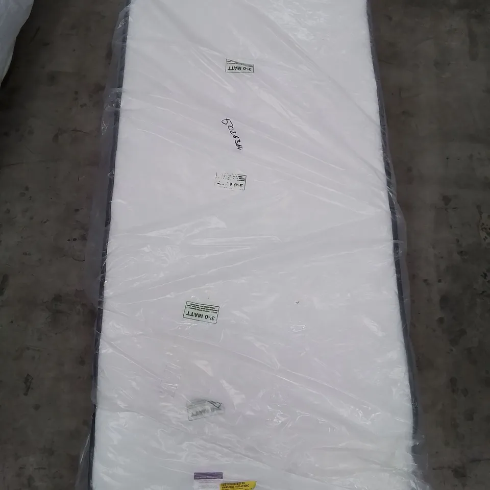 QUALITY BAGGED FIRM OPEN COIL SINGLE MATTRESS 