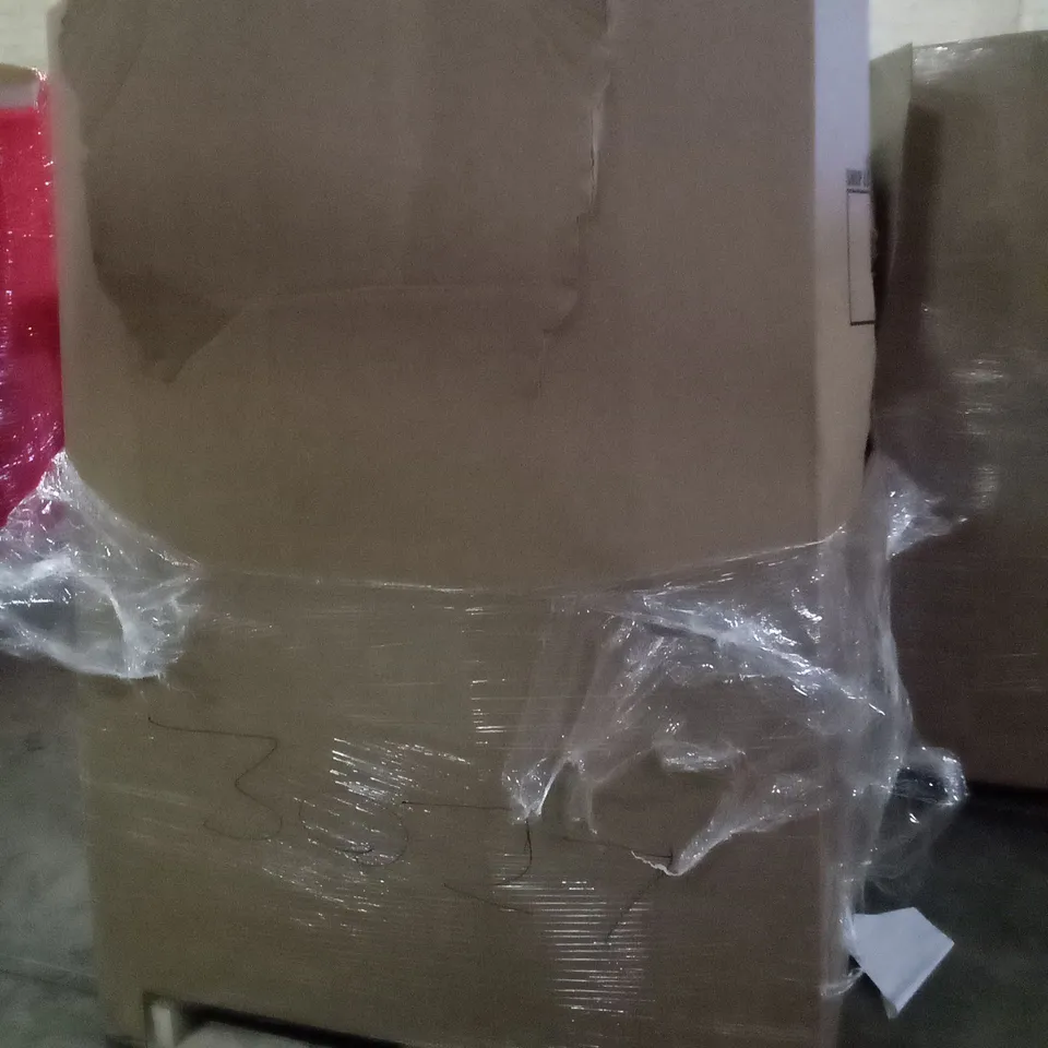 PALLET OF ASSORTED ITEMS INCLUDING 3 STEP LADDER, NON-WOVEN FABRIC WARDROBE, ELECTRICAL CONVECTOR HEATER, INDOOR INSECT KILLER 