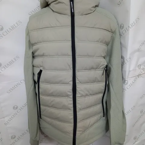 MARSHALL ARTIST HYBRID SOFTSHELL JACKET IN STONE SIZE M