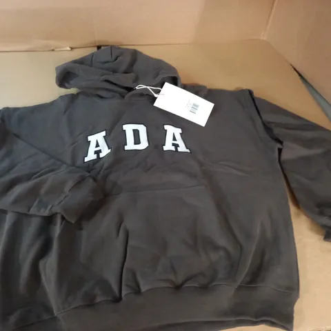 ADANOLA OVERSIZED HOODIE IN COFFEE BEAN - M