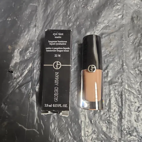 GIORGIO ARMANI EYE TINT MATTE LONGWEAR LIQUID EYESHADOW – CASHEW 22 M (3.9 ML)
