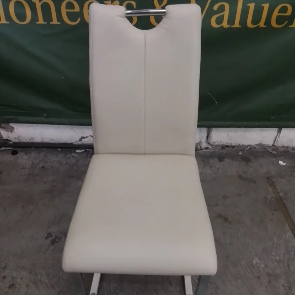 DESIGNER OSAKA DINING CHAIR CREAM
