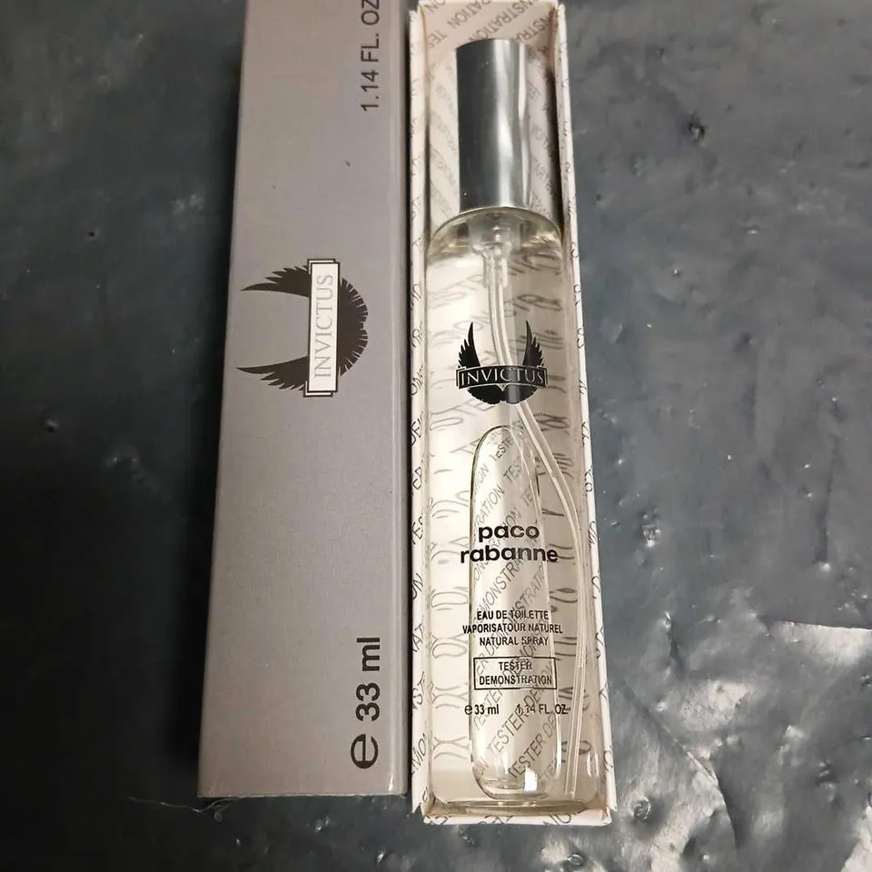 BOXED PACO RABANNE INVICTUS 33ML