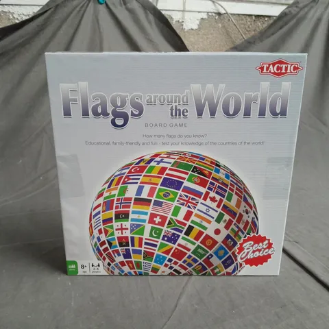 FLAGS AROUND THE WORLD BOARD GAME 