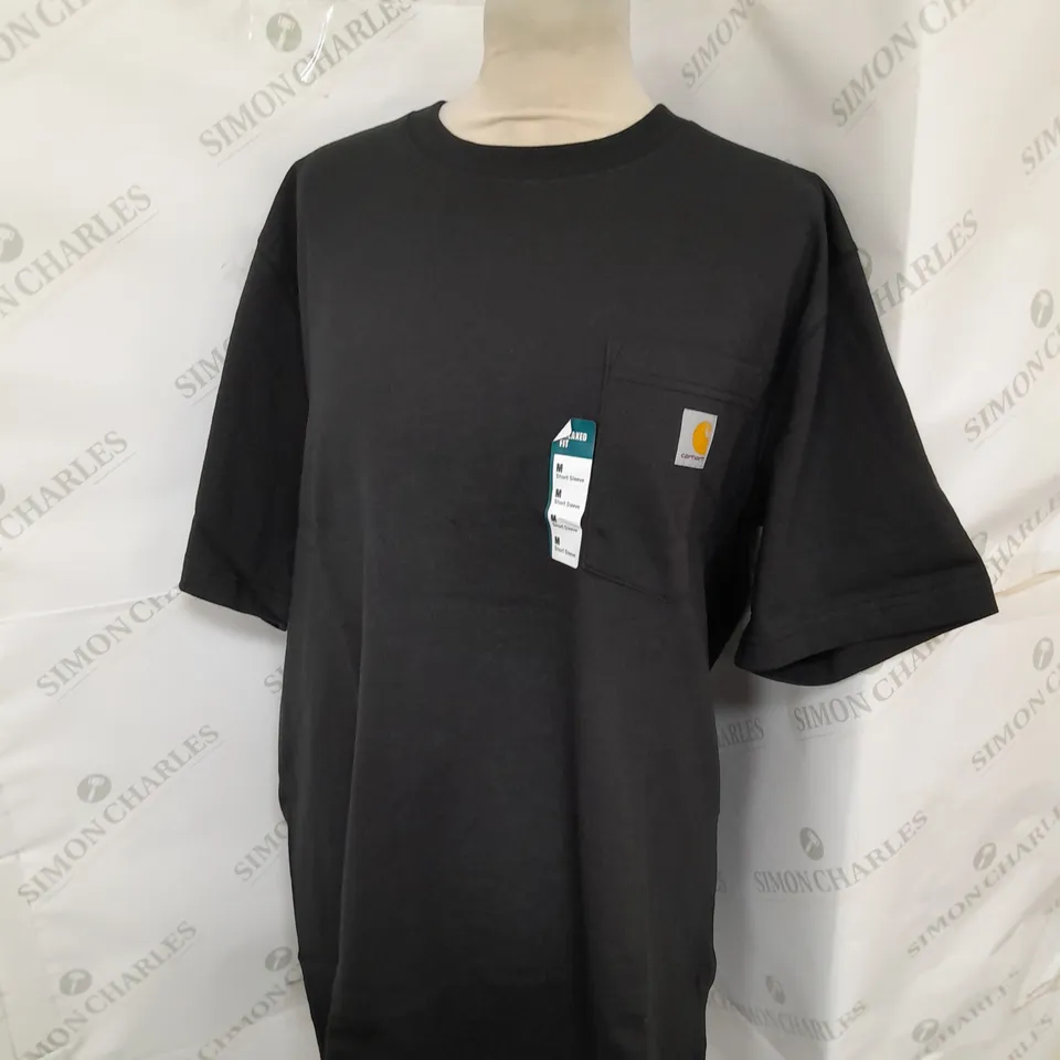 CARHARTT RELAXED FIT TSHIRT IN BLACK SIZE M