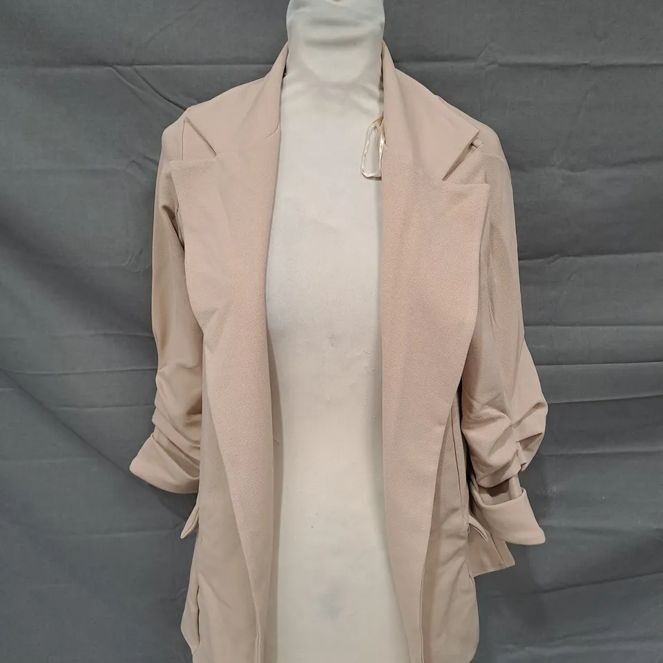QUIZ 3/4 LENGTH BLAZER - SIZE 10