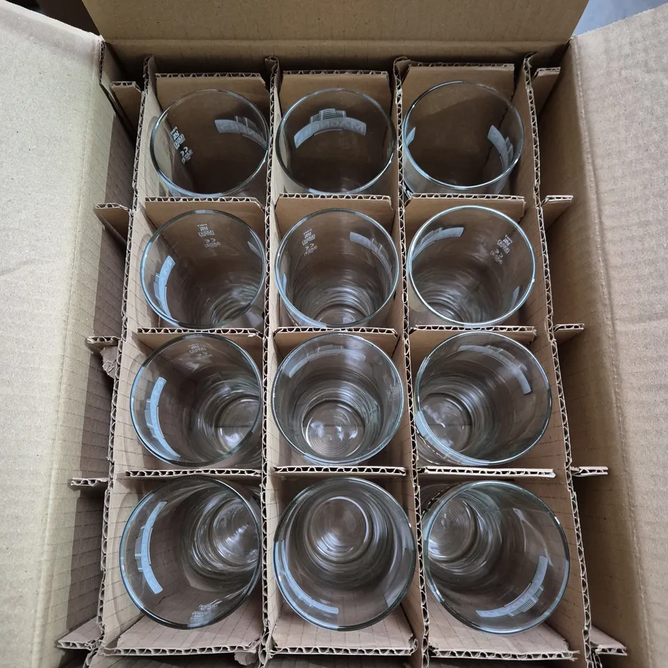 BOX OF APPROXIMATELY 12 MAGNERS GLASSES - COLLECTION ONLY