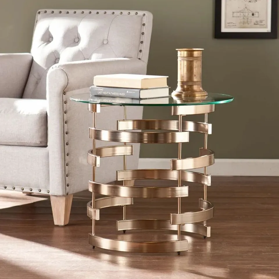 BOXED COADY SIDE TABLE 