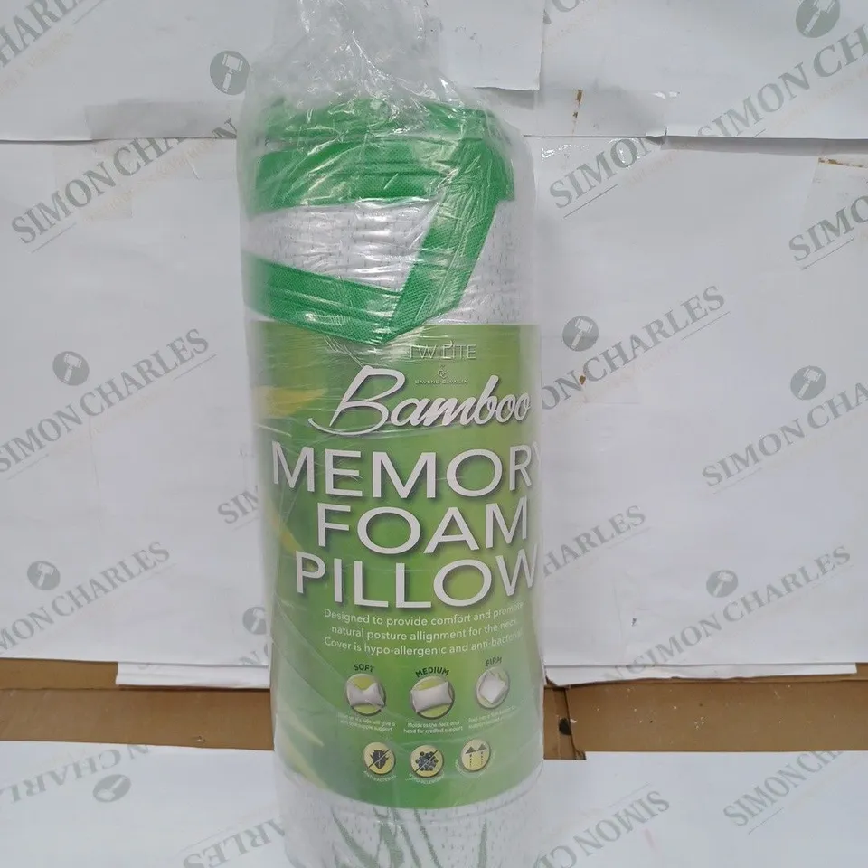 TWILITE BAMBOO MEMORY FOAM PILLOW 