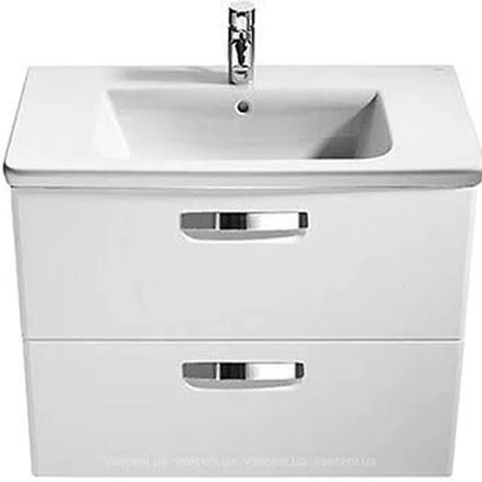 BRAND NEW BOXED GAP-N 600MM UNIT 2 DRAWERS WITHOUT BASIN - GLOSS WHITE