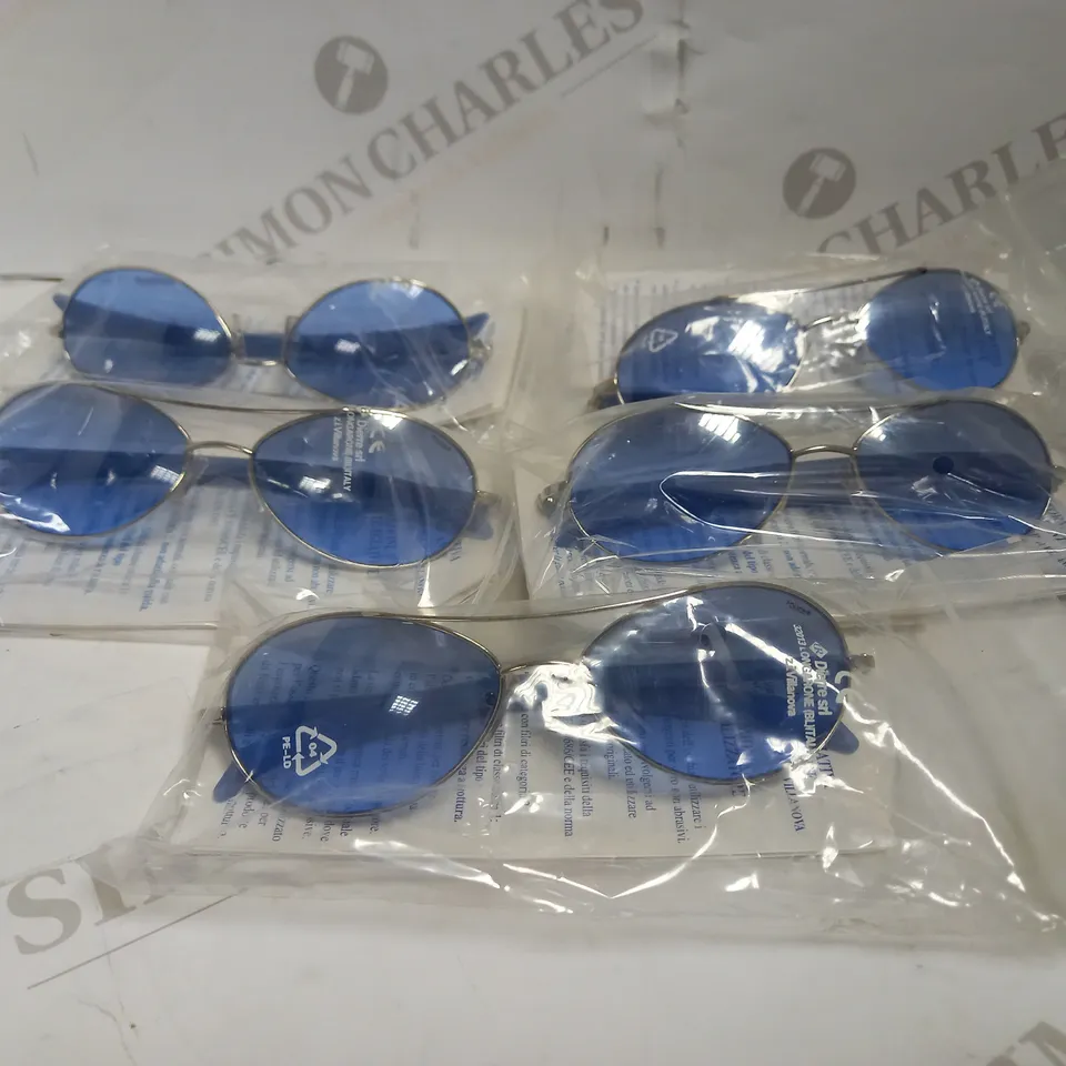 LOT OF 5 PAIRS OF POLICE SUNGLASSES