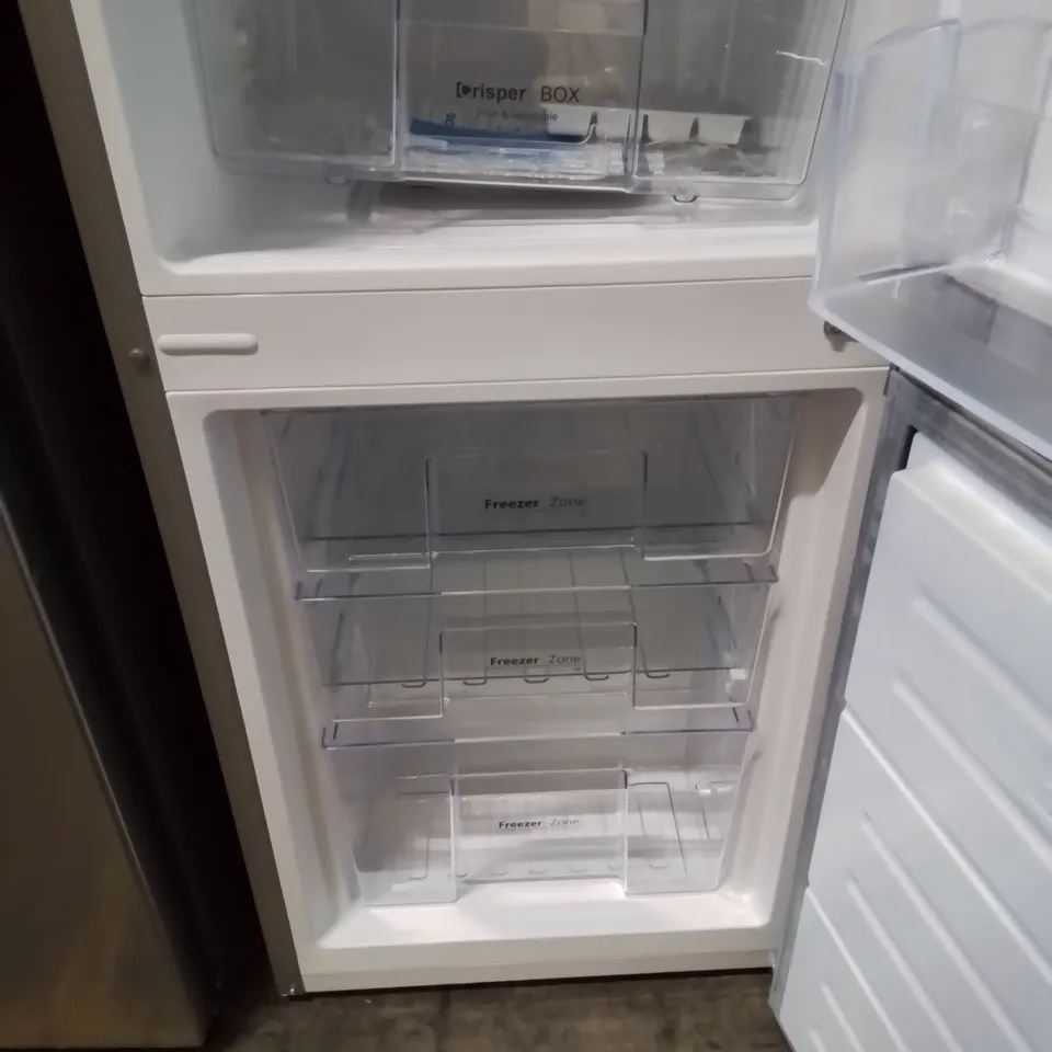 RUSSELL HOBBS RH50FF145SS LOW FROST FRIDGE FREEZER 50CM WIDE 145CM HIGH, 113L FRIDGE CAPACITY, 61L FREEZER CAPACITY - UNPROCESSED RAW RETURN