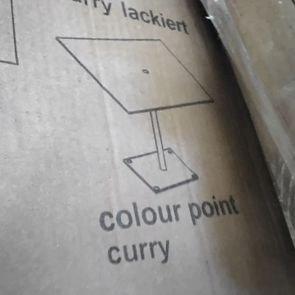 BOXED TABLE CURRY COLOUR (1 BOX)