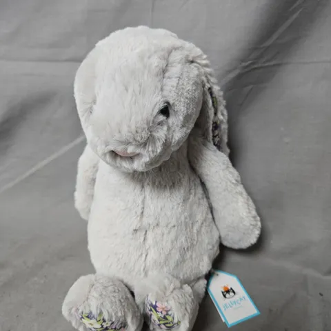 JELLYCAT - I AM BLOSSOM SILVER BUNNY BLOOOM