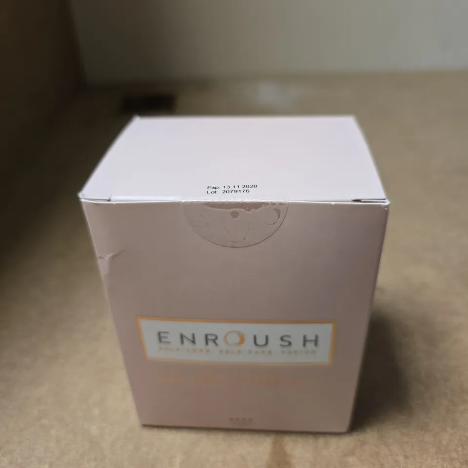 APPROXIMATELY 10 ASSORTED COSMETIC ITEMS INCLUDING ENROUSH ULTRA THIN PADS AND CHEST TIGHTENING CREAM