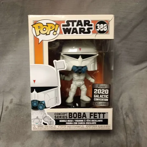 FUNKO POP! STAR WARS BOBA FETT – CONCEPT SERIES, GALACTIC CONVENTION EXCLUSIVE (NO. 388)