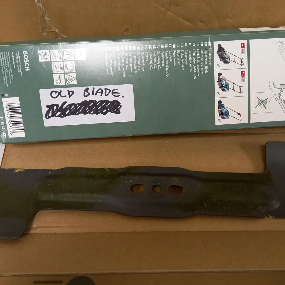 BOSCH ROTAK GENUINE REPLACEMENT CUTTING BLADE FOR CITYMOWER 18, ROTAK 32 LI HIGH POWER,  ROTAK 32 LI,  ROTAK 32