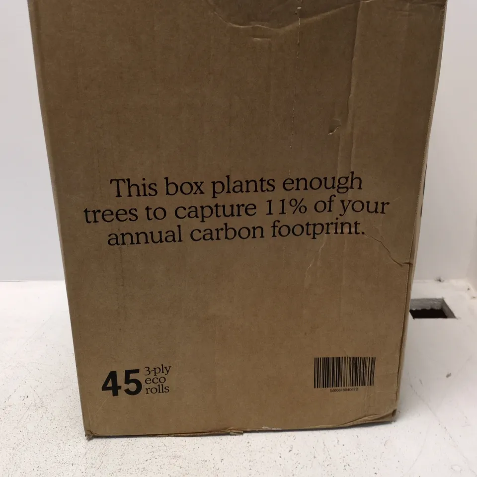 SERIOUS TISSUES 45 X 3-PLY ECO ROLLS – BOXED
