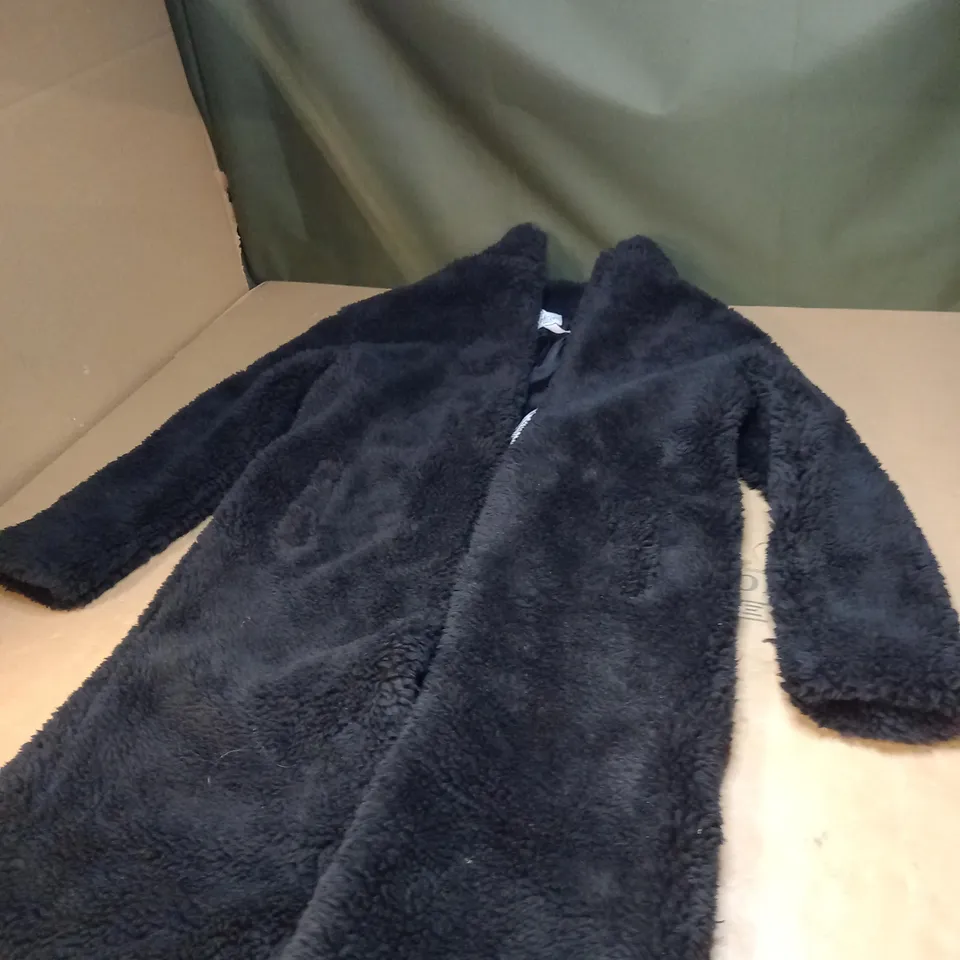 WOMENS OH POLLY FLEECED BUTTON COAT SIZE S