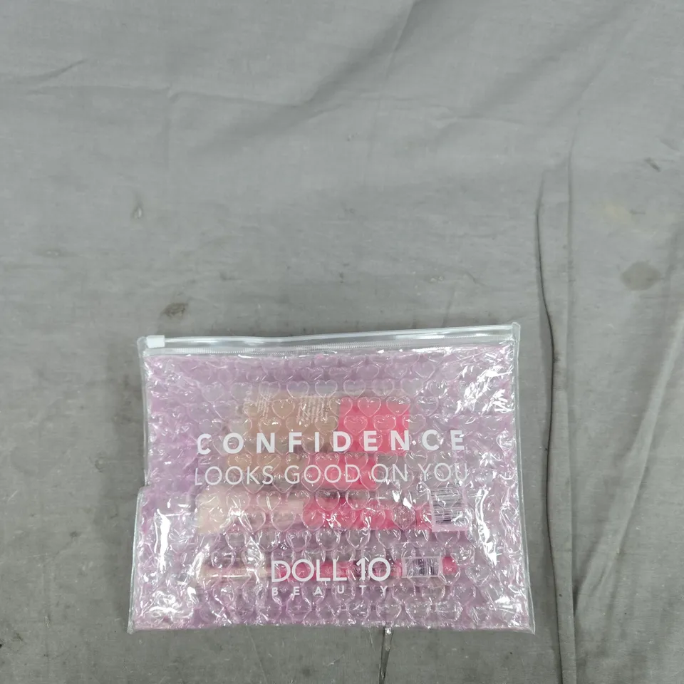 DOLL 10 BEAUTY DOLL SKIN GENIUS SERUM SKIN TINT BUNDLE + BRUSH SET