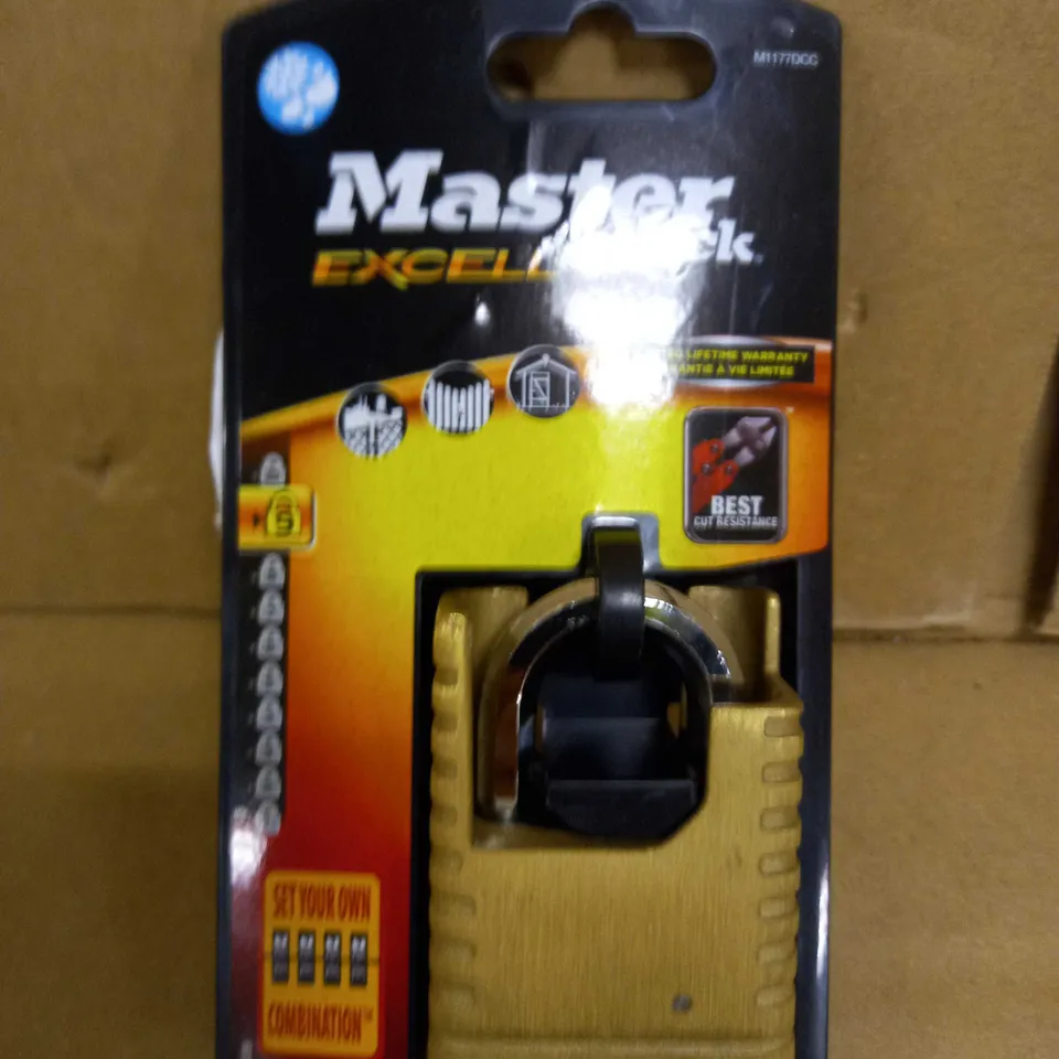 MASTER LOCK EXCELL COMBINATION LOCK