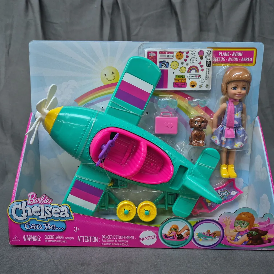 BARBIE CHELSEA CAN BE DOLL & PLANE PLAYSET