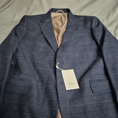 MOSS NAVY TWILL BLAZER - SIZE 46S