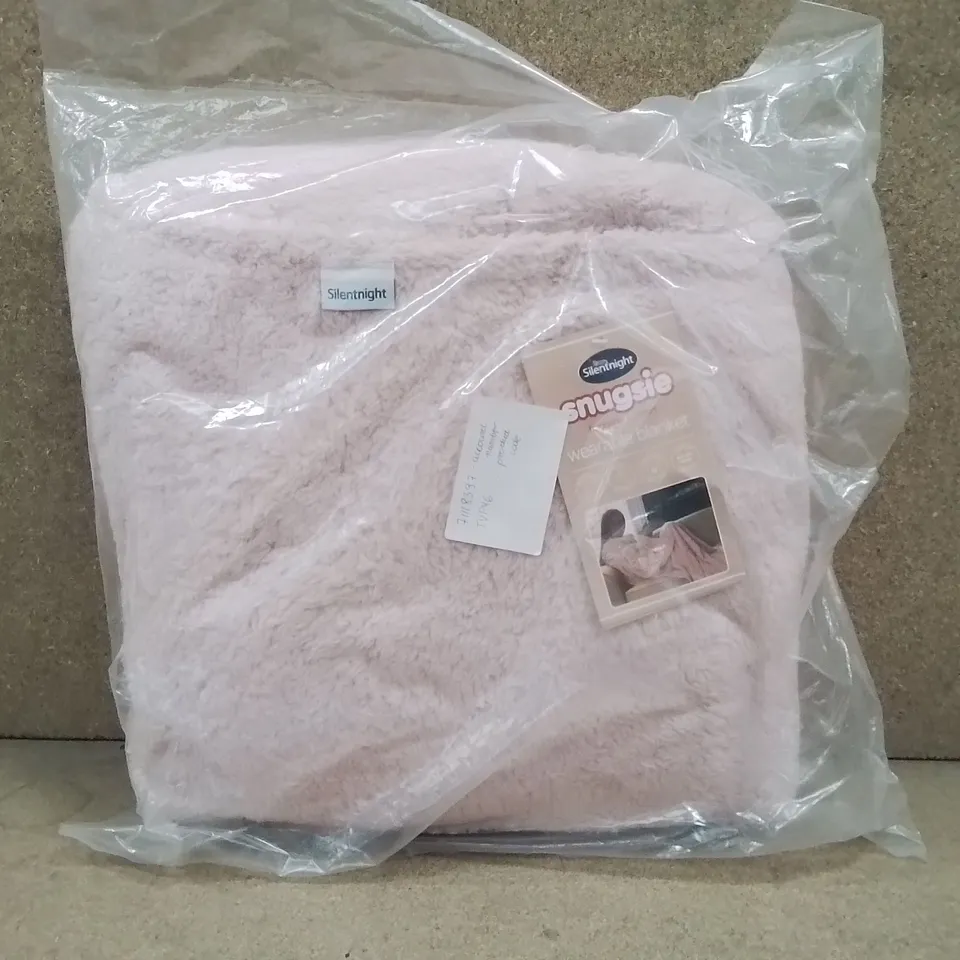 SNUGSIE 2-IN-1 WEARABLE BLANKET WITH SLEEVES 