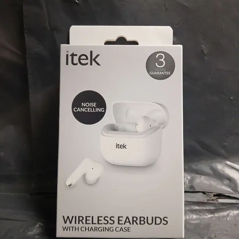 ITEK WIRELESS EARBUDS WITH CHARGING CASE