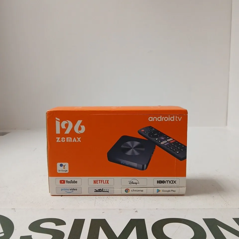 ANDROID TV STREAMING BOX WITH REMOTE – BOXED