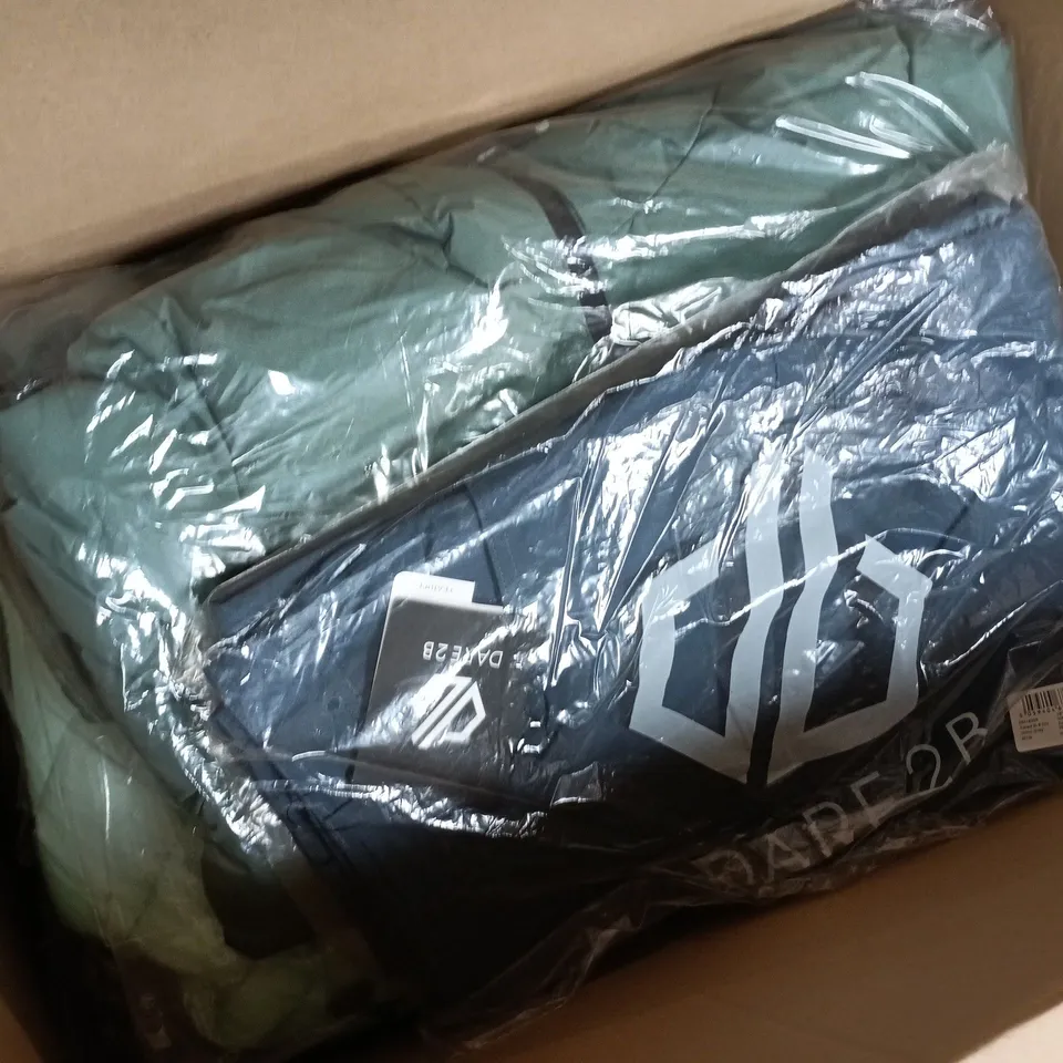 APPROXIMATELY 14 ASSORTED BRAND NEW REGATTA CLOTHING ITEMS IN VARIOUS SIZES, STYLES & COLOURS TO INCLUDE NURIE JACKET, FRELTON JACKET, THORNBRIDGE II, ETC