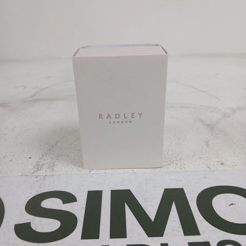 RADLEY LONDON WOMEN'S HEART CHARM PORCINI LEATHER STRAP IN BOX