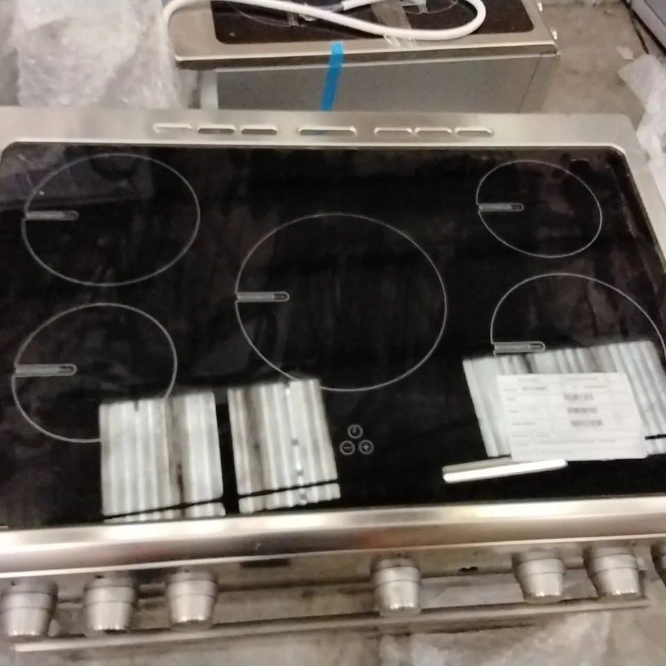 ELECTRIQ 90CM SINGLE CAVITY INDUCTION RANGE COOKER - STAINLESS STEEL