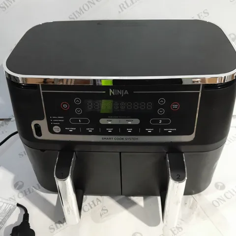 BOXED NINJA FOODI MAX 9.5L DUAL ZONE AIRFRYER AF451UK