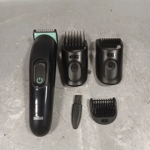 BRAUN ALL-IN-ONE SERIES 3 5513 HAIR TRIMMER IN BLACK