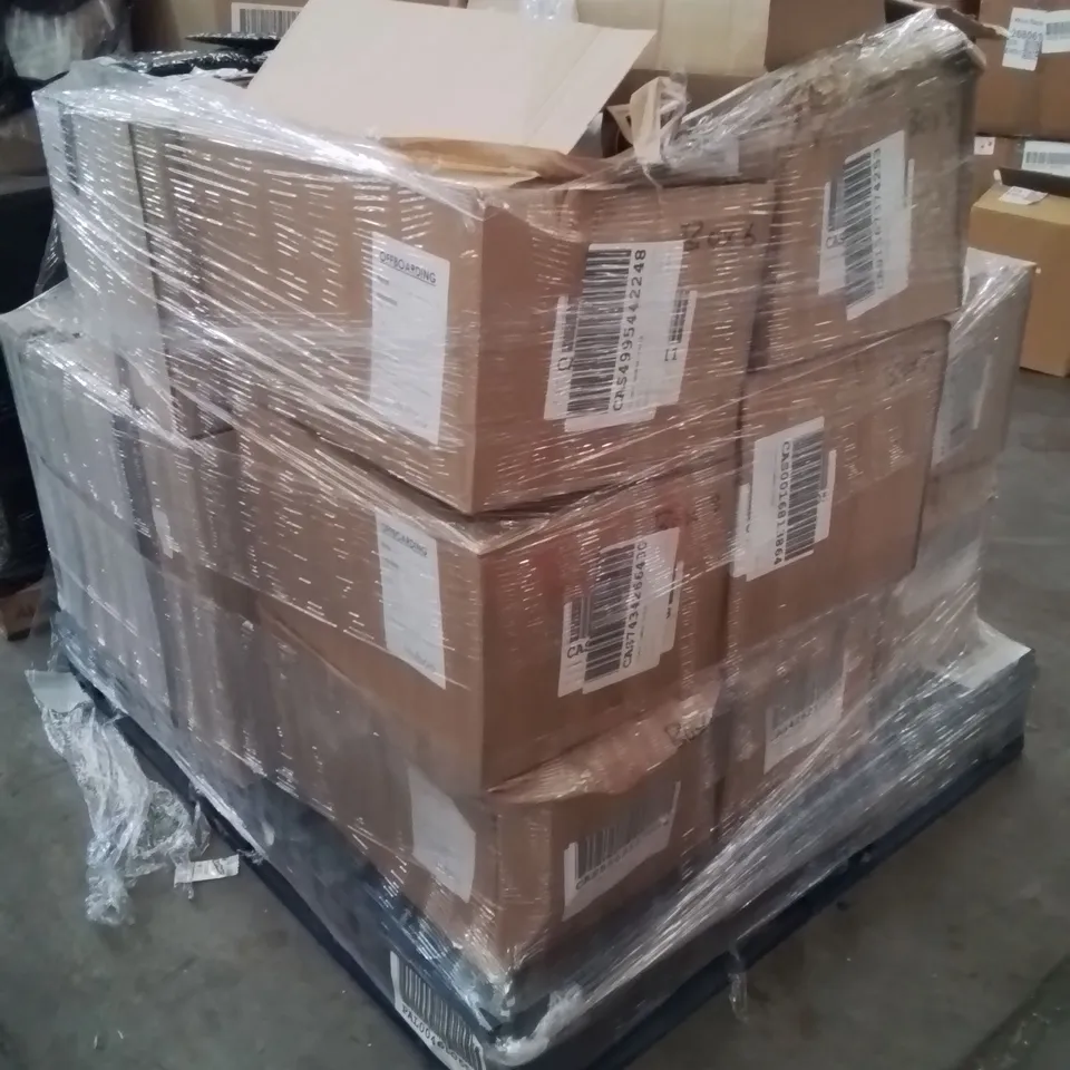 PALLET OF ASSORTED HOUSEHOLD GOODS AND PRODUCTS TO INCLUDE;ULTRA FLASKS,SAVIAN DISINFECTANT SAMPLES,WOMEN'S BELT CLIP POUNCHES 