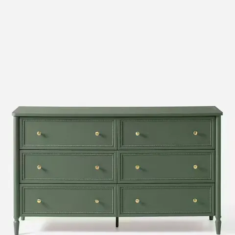 BOXED DARCY BOBBIN TRIM LARGE CHEST OF DRAWERS