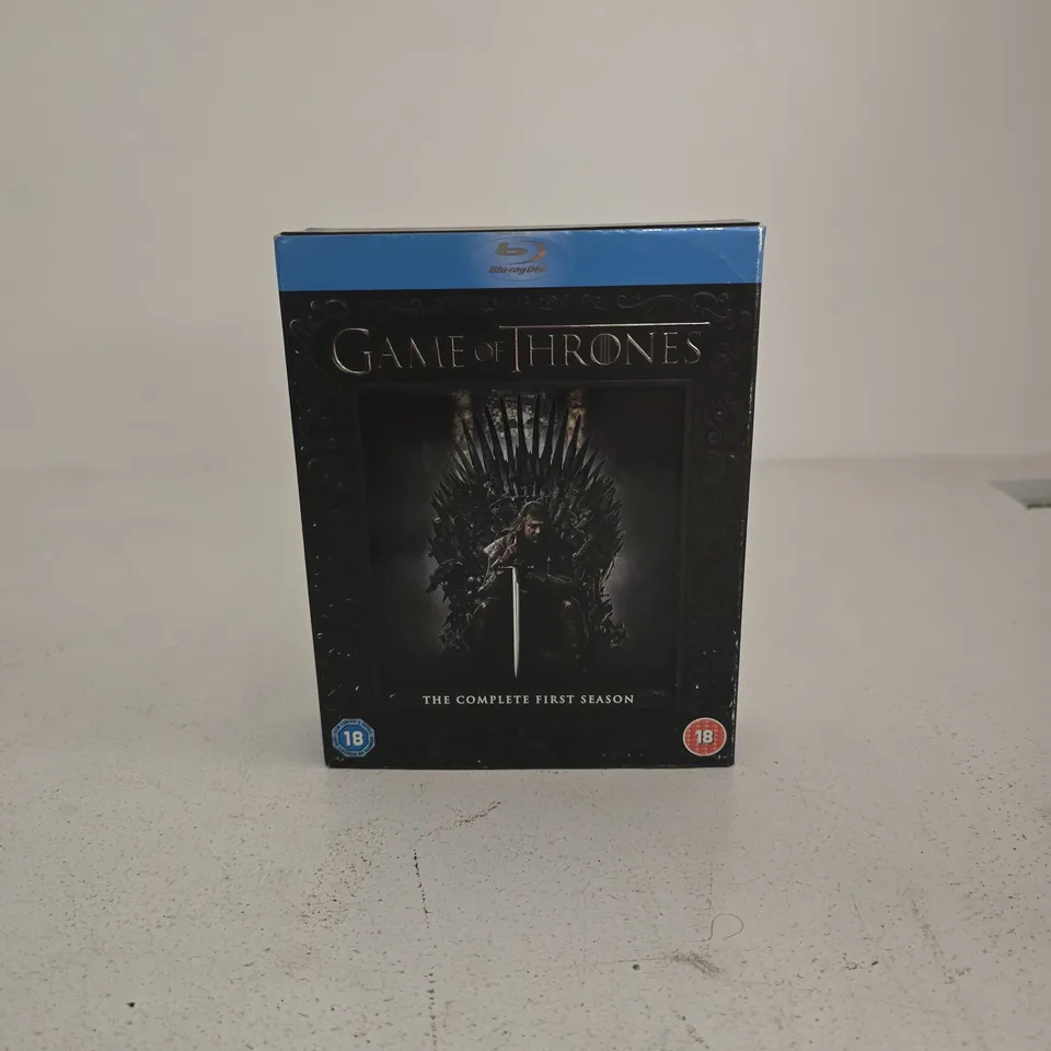 GAME OF THRONES THE COMPLETE FIRST SEASON BLUE RAY BOX SET