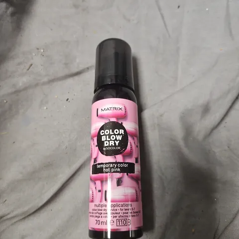 BOX OF APPROXIMATELY 24 MATRIX COLOR BLOW DRY TEMPORARY COLOR SPRAY – HOT PINK (70ML)