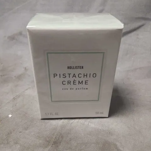 BOXED AND SEALED HOLLISTER PISTACHIO CREME EAU DE PARFUM 50ML