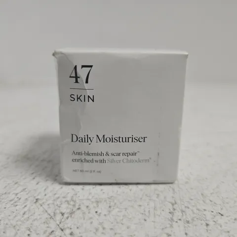 47 SKIN DAILY MOISTURISER – 60 ML, ANTI-BLEMISH & SCAR REPAIR