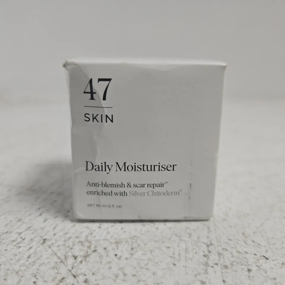 47 SKIN DAILY MOISTURISER – 60 ML, ANTI-BLEMISH & SCAR REPAIR
