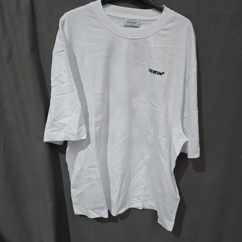 Off-White c/o Virgil Abloh White T-shirt with Back Arrow Graphic – XL