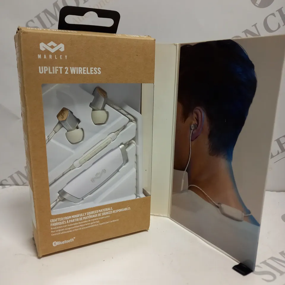 BOXED MARLEY UPLIFT 2 WIRELESS EARPHONES 